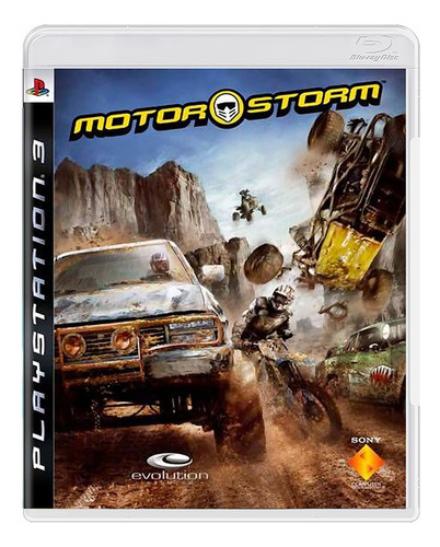 Jogo Motorstorm - Ps3 - Mídia Física - Original