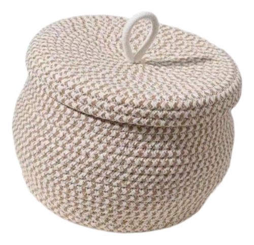 Cesta De Almacenamiento De Cuerda De Algodón Cesta Para L