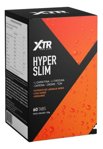 Termogênico Diurético - Hyper Slim - 60 Tabs Sabor Sem Sabor