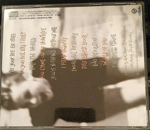 Cd Belinda Carlisle Live Your Life Be Free Japao (Usado)