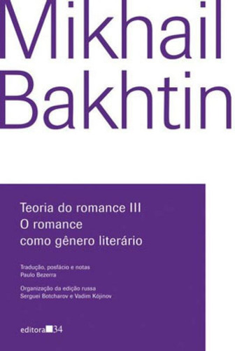 Teoria Do Romance Iii