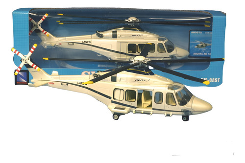 Helicóptero Agusta Ab139 Escala 1:48 Colección Diecastmetal