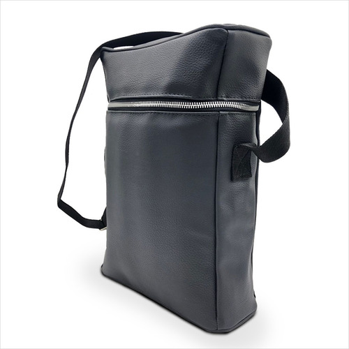 Imagen 2 de 6 de Bolso Matero Eco Cuero Porta Termo Y Mate Moderno Liso