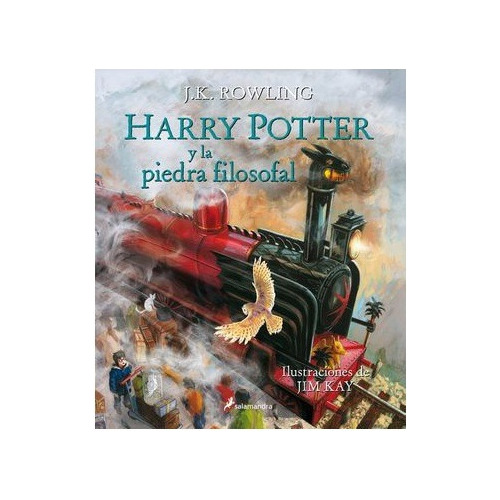 Harry Potter Y La Piedra Filosofal Ilustrado. Rowling. Salam