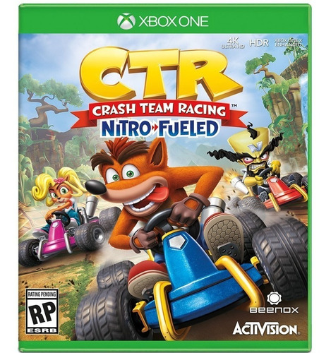 Crash Ctr Team Racing  Xbox One. Fisico. Sellado