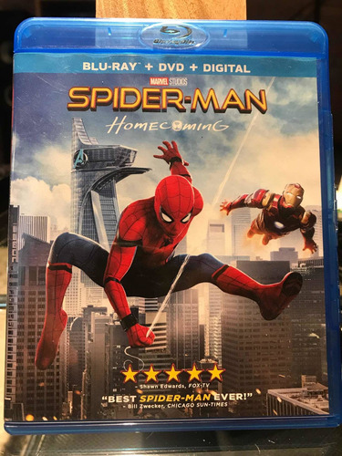 Spider-man Home Coming Blue Ray+ Dvd + Digital