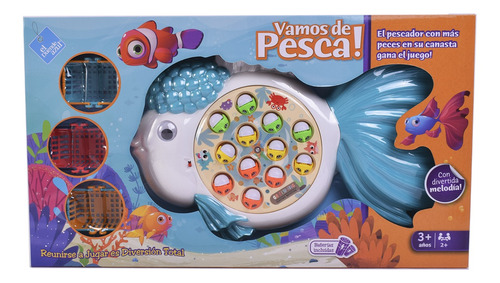 Juego De Mesa Vamos De Pesca Con Sonido El Duende Azul