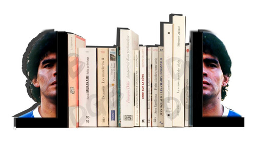 Maradona Sujeta Libros Organizador Soporte Libros/dvs  Unico