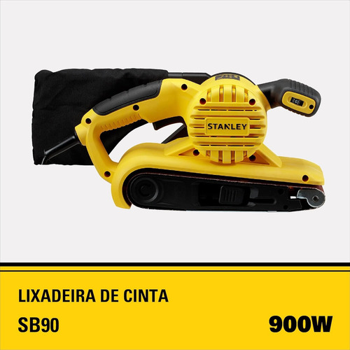 Lixadeira De Cinta 900w 3 X 21 220v Sb90 Stanley