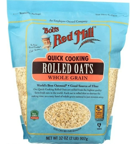 Bob's Red Mill Quick Cooking Rolled Oats 907 G