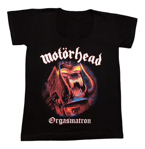 Motorhead - Orgasmatron - Remera Mujer