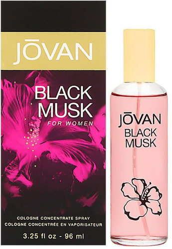 2 Pack Black Musk Por Jovan Cologne Spray Para Las Mujeres