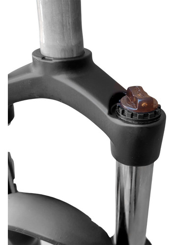 Imagem 4 de 6 de Suspensão Bike 29 Gts Trava No Guidão Aluminio Curso 100mm