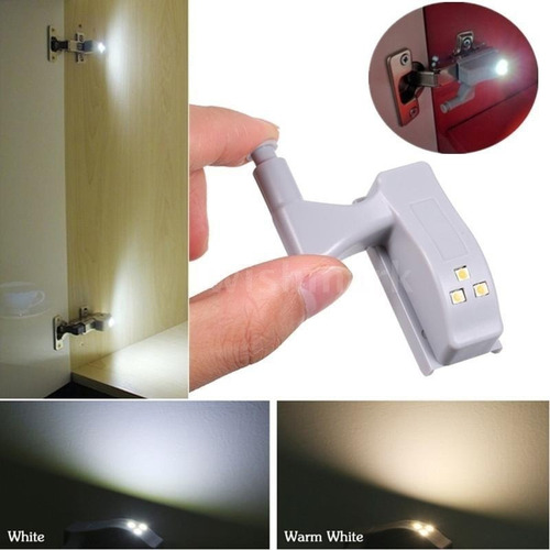 20pcs Bisagra De Gabinete Led Sensor Luz Hogar Cocina Armari