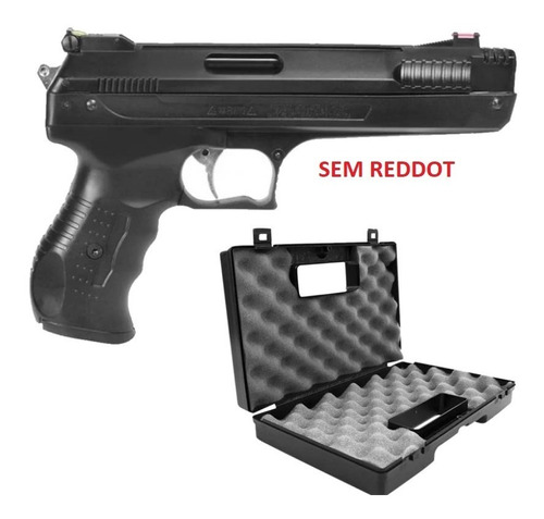Pistola De Pressão Beeman 2006 Red Dot 5.5mm Chumbo + Maleta