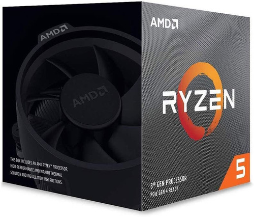 Procesador De Escritorio Amd Ryzen 5 3600x 6 Desbloqueado