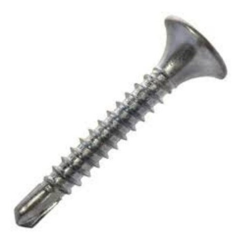 Tornillo Vulcanita Punta Broca 6 X 1 Zinc  (bolsa 1000)