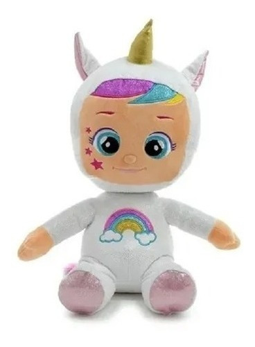 Peluche Juguete Cry Babies Bebes Llorones Phi Phi Toys Color Dreamy (Unicornio)