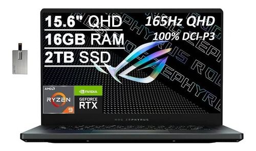 Portátil Gamer Asus Rog Zephyrus Ryzen 9 Rtx 3080 16gb 2tb