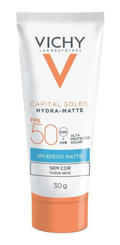 Protetor Solar Facial Capital Soleil Hydra-matte Fps50 30ml