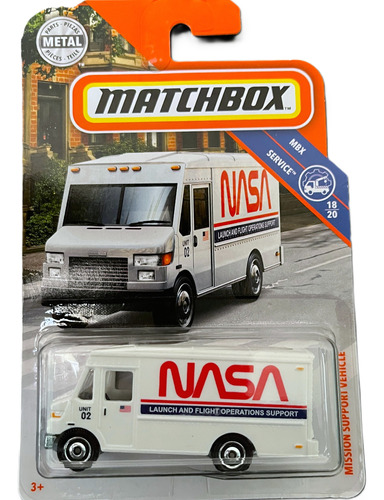 Matchbox Express Delivery Mission Support Vehicle 2019 Nasa