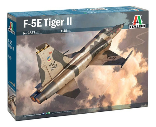 F-5em Tiger Ii Fab - 1/48 - Italeri 2827