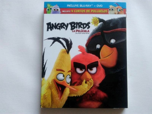 Blu Ray + Dvd Angry Birds La Película - Rovio Animation