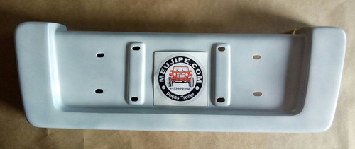 Imagem 3 de 3 de Suporte Placa Dianteira Em Fibra Troller 2009 A 2014