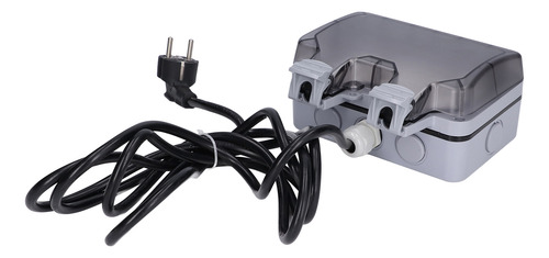 Enchufe Exterior, Doble Toma De Corriente Europea, Ip66, Res