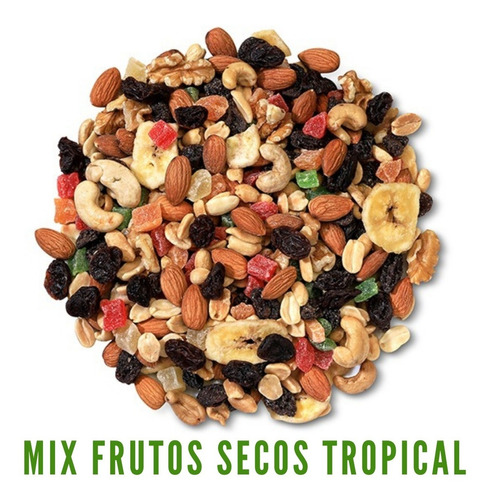Mix Tropical De Frutos Secos X 1kg Calidad Premium- Probalo!