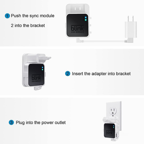 Soporte De Pared De Salida Para Blink Sync Module 2 Con Cabl