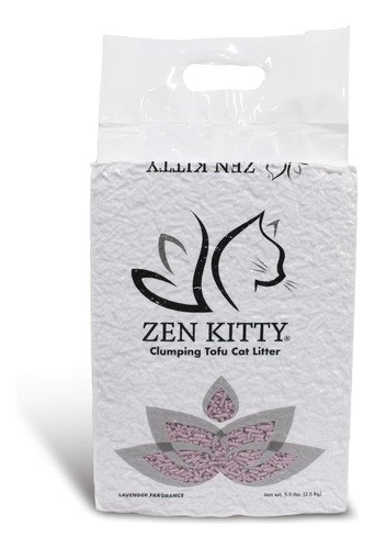 Zenkitty - Arena Para Gatos Con Tofu Aglutinante Fragancia .