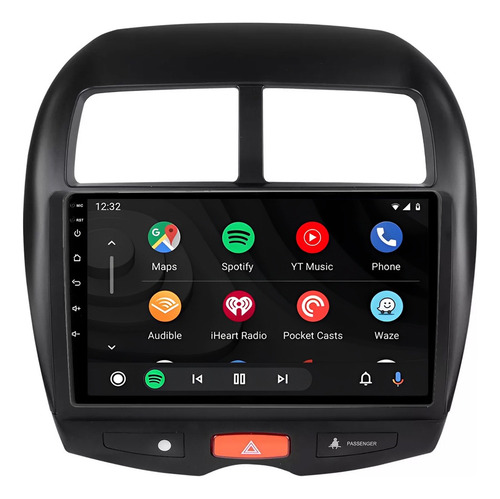 Multimidia 9p Asx 10/21 Carplay Android Auto Mp5 + Ré