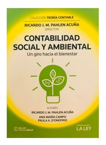 Contabilidad Social Y Ambiental, Ricardo J. M. Pahl