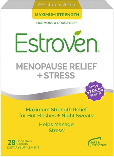 Estroven, Menopause Relief + Stress. 28 Tabletas.