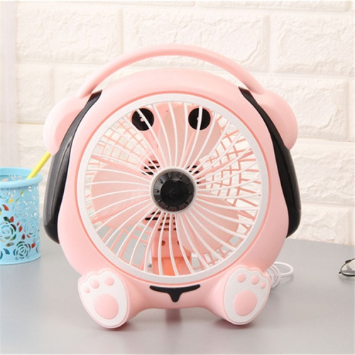 Ventilador De Escritorio Portátil De 2 Velocidades Con Diseñ