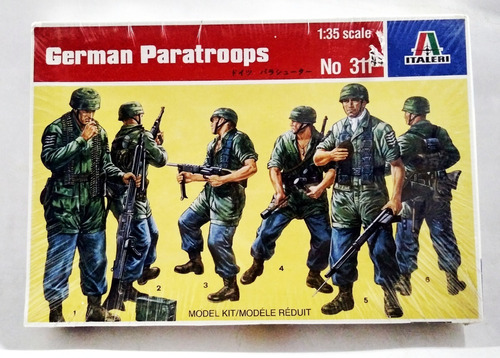 German Paratroops Figuras 1/35 Italeri 311