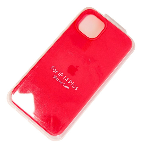 Funda Silicona Para- iPhone 14 Plus, Coral