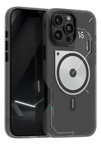Comprar Funda Magnetica Tpu Compatible Para Iphone 16 Pro 16 Pro Max Negro Iphone 16 Pro