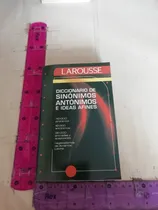 Comprar Larousse Diccionario Sinónimos Antónimos E Ideas Afines