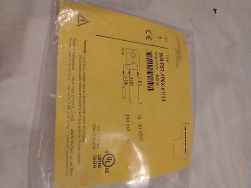 Sensor Turck Bim-pst-ap6x-v1131