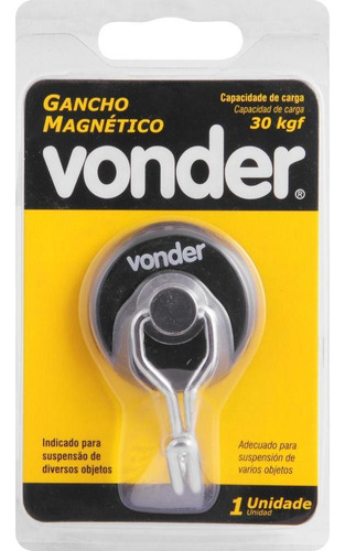 Gancho Magnético Vonder 38,0 Mm 30 Kg