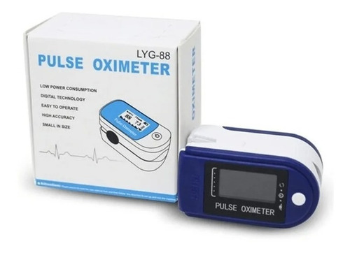 Oxímetro Saturómetro De Pulso Lyg-88 Digital X 1 Unidad