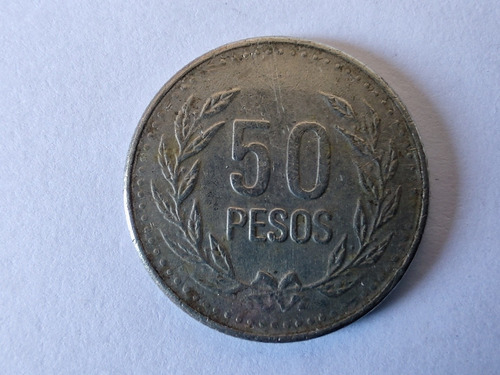Moneda Colombia 50 Pesos 2006 (x1659
