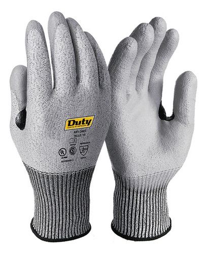 Guante Resistente Al Corte Nivel 5 - Baño De Pu Duty