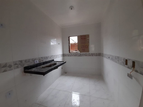 Imagem 6 de 14 de Casa Nova Sobreposta Com 2 Dormitórios À Venda, 51 M² Por R$ 190.000 - Mirim - Praia Grande/sp - Ca0590