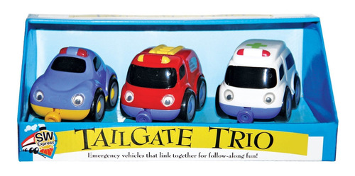 Carro De Juguete Small World Toys - Trío Magnético Para  Vrn