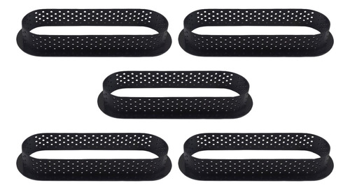 5 Moldes Perforados Para Tartas, Anillos Para Tartas Diy C
