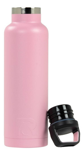Botella Rtic 20 Oz Rosa Acero Inoxidable Color Rosa claro