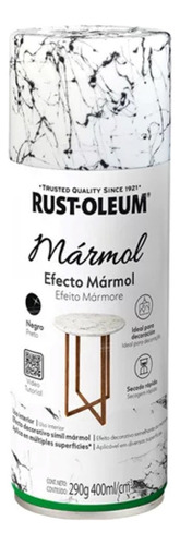 Spray Efeito Mármore - Linhas Pretas 290g Rust-oleum